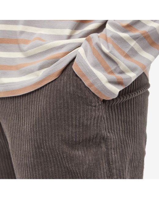 Wax London Brown Kurt Penn Cord Pant for men