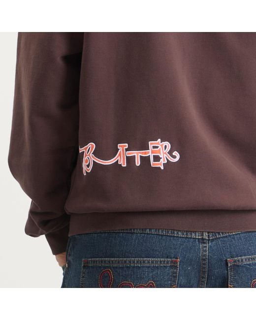 Butter Goods Brown Beat Konducta Zip-Thru Hood for men