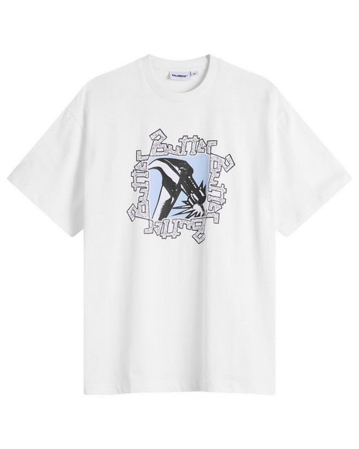 Butter Goods White Hammer T-Shirt for men