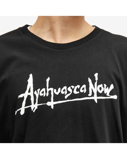 Good Morning Tapes Black Ayahuasca Now T-Shirt for men