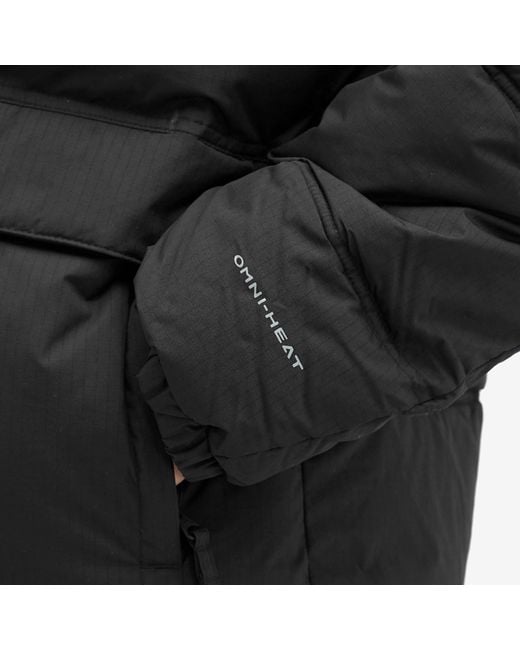Columbia Black Insulated Puffer Down Jacket for men