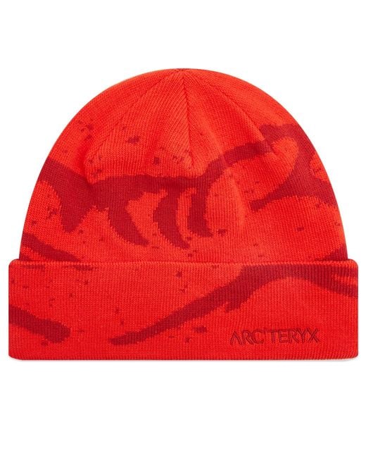 Arc'teryx Arcteryx Grotto Toque in Red for Men | Lyst