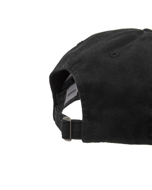 Thisisneverthat Black Double Stitch Onyx Hat for men
