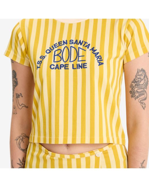 Bode Yellow Medalist Tee