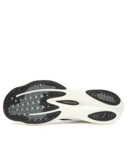 PUMA Black Deviate Nitro 4 Sneaker for men