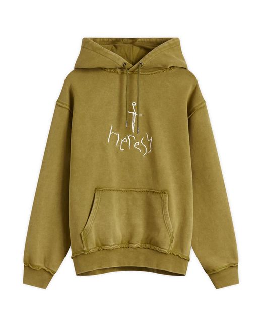 Heresy Green Dirk Hoodie for men