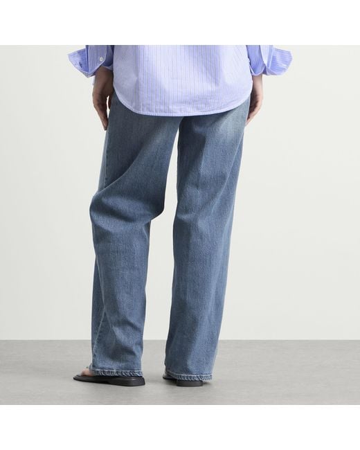 GOOD AMERICAN Blue Vintage Wide Jeans