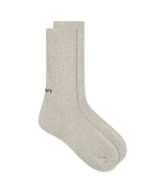 (w)taps White 05 Skivvies 3-Pack Sock for men