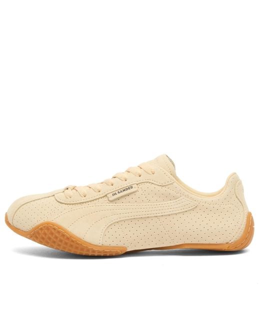 PUMA Natural X Jil Sander K-Street Suede Sneakers