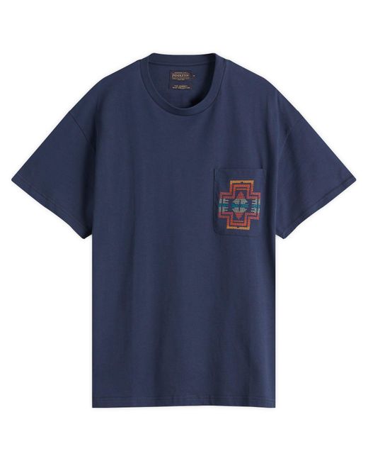 Pendleton Blue Harding Star T-Shirt for men