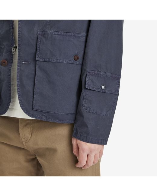 Polo Ralph Lauren Blue Wading Insulated Field Jacket for men