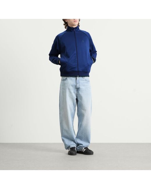 POLAR SKATE Blue Raphael Track Jacket for men