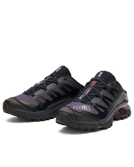 Maison Margiela Black Mm6 X Salomon Xt-4 Mule Sneakers