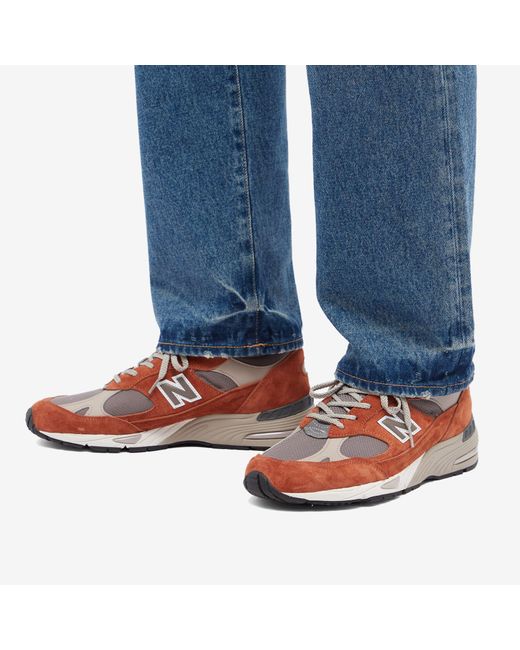 New Balance M991pty in Brown for Men | Lyst