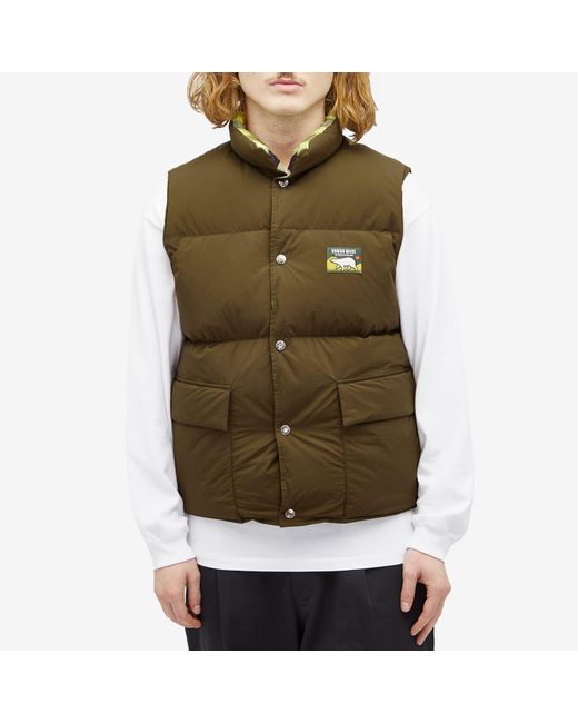 r*9様 HUMAN MADE REVERSIBLE DOWN VEST NAV Human Made Reversible Down Vest in Green for Men | Lyst