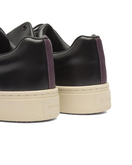 Eytys Black Doja Leather Sneakers for men