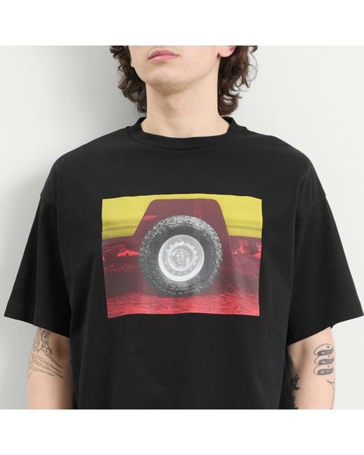 TGB Black Diy Cultural Imagery T-Shirt for men
