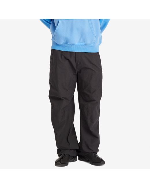 Wooyoungmi Gray Cargo Trousers for men