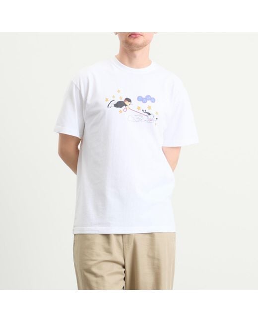 Pawa Speed Sports White Walkies T-Shirt for men