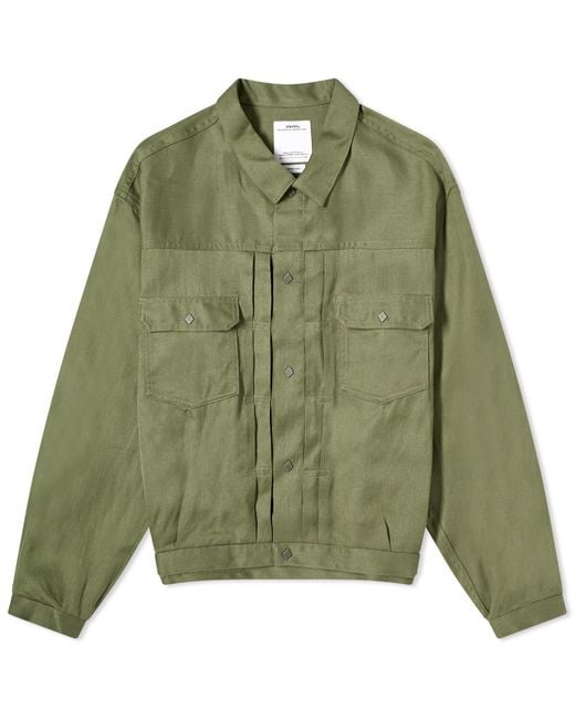 Visvim Green 101 Jacket for men