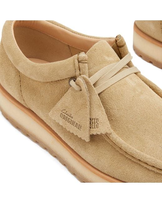 Clarks Natural Wallabee Scout Lo for men