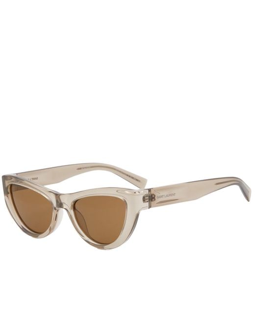 Saint Laurent White Saint Laurent Sl M115 Sunglasses