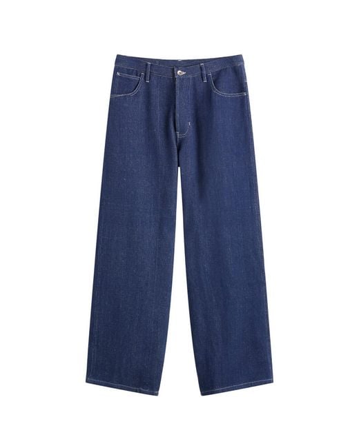 STORY mfg. Blue Story Mfg Poetry Selvedge Denim Jeans for men
