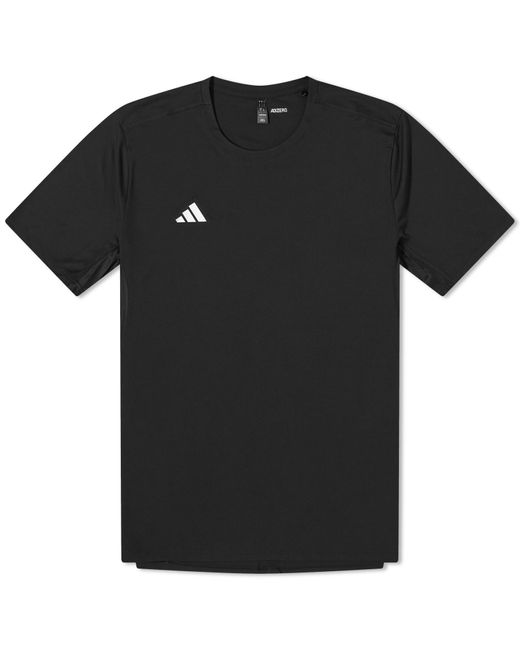 Adidas Originals Black Adidas Adizero Running T-Shirt for men