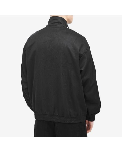 A Bathing Ape Black Line Camo Track Jacket for men