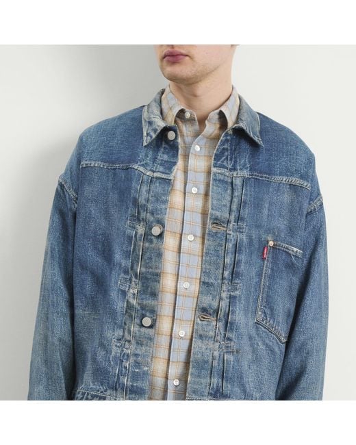 Junya Watanabe Blue Levi's Jacket for men