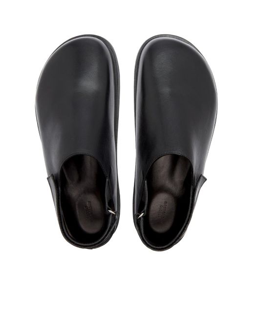 Studio Nicholson Hardning Tumbled Leather Clog in Black for Men | Lyst