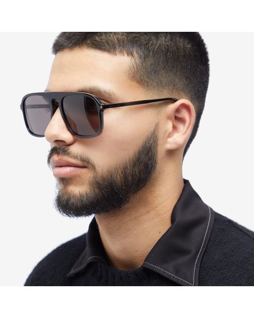 Saint Laurent Saint Laurent Sl 590 Sunglasses in Gray for Men Lyst