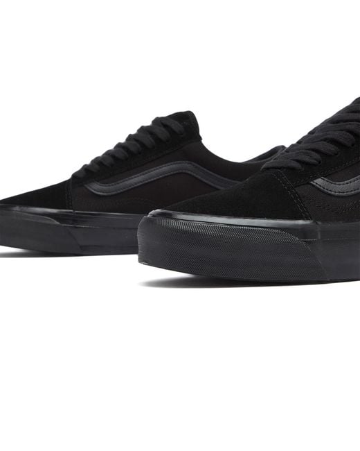 Vans Black Iconic Low-Top Canvas Sneakers