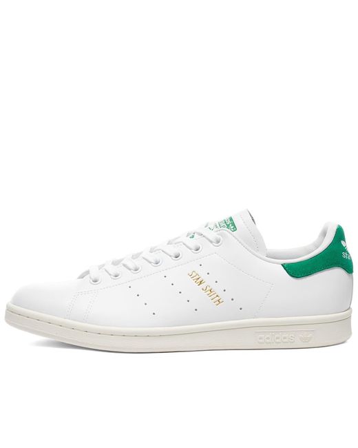 adidas Stan Smith "75 Years" White & Green for Men - Save 35% | Lyst