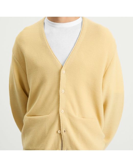 ゆ*ー様 visvim SELMER CARDIGAN IVORY size 3 Visvim Selmer Cardigan in Yellow for Men | Lyst