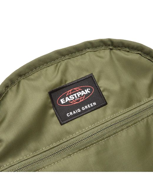 Eastpak Green X Craig Quilted Padded Pak'R Backpack