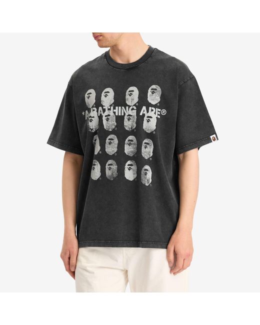 トップス BAPE GARMENT DYE LOGO RELAXED FIT TEE GARMENT DYE LOGO RELAXED FIT TEE | bape.com