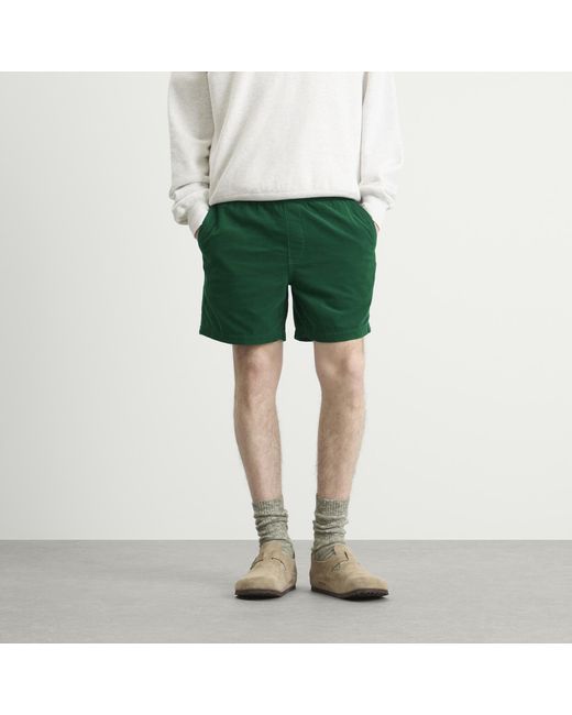 Polo Ralph Lauren Green Micro Corduroy Shorts for men