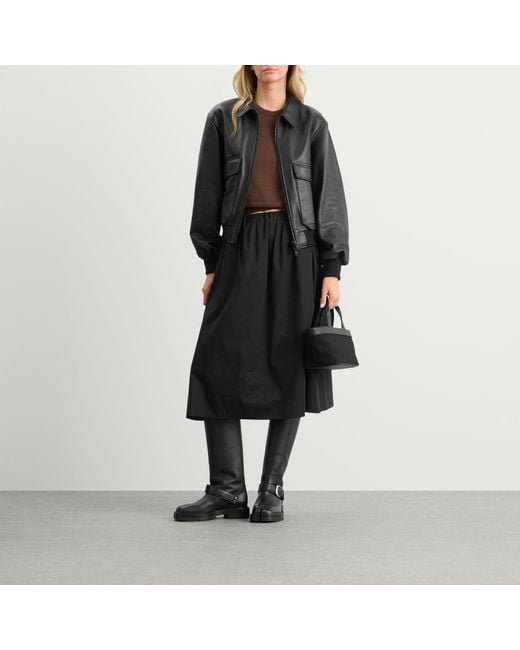 NOTHING WRITTEN Black 1967 Half Tote Bag