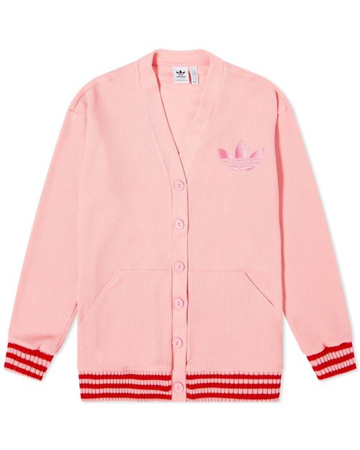 Adidas Pink Adicolor 70s Cardigan