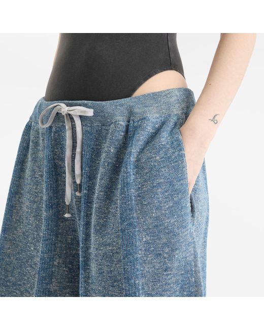 Maison Margiela Blue Knitted Shorts