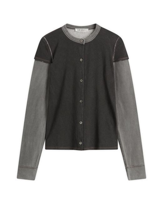 Our Legacy Black Heat Longsleeve Top