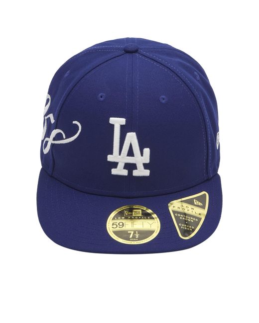 KTZ Blue La Dodgers Est Script 59Fifty Cap