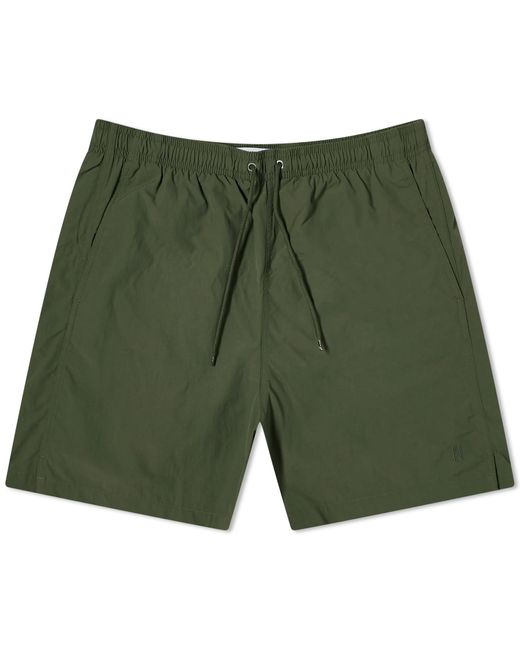 Norse Projects Green Hauge Swim Shorts for men