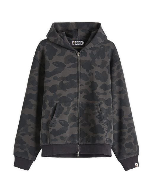 MAZZ zip hoodie black/grey camo Camo Cowboy Zip-Up – Rozzi