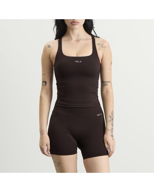 Tala Black Skinluxe Cross Back Vest