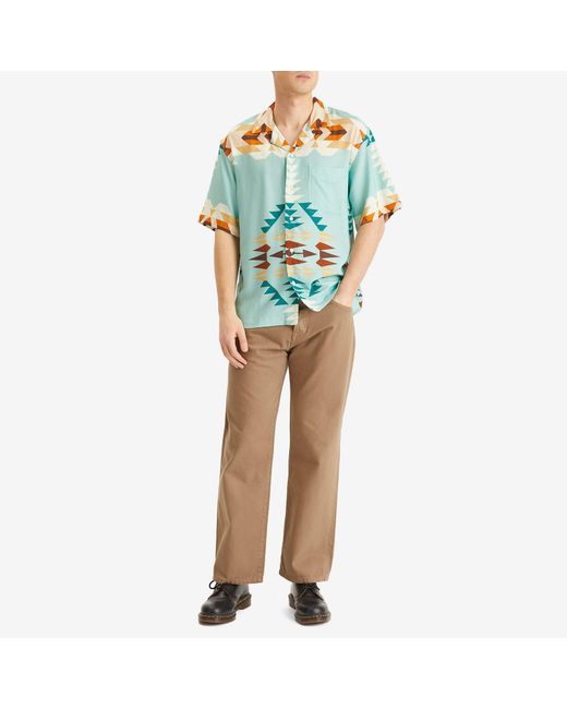 Pendleton Blue Resort Shirt for men