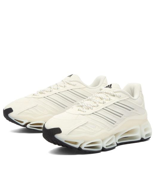 Adidas White Megaride Ag Sneaker for men