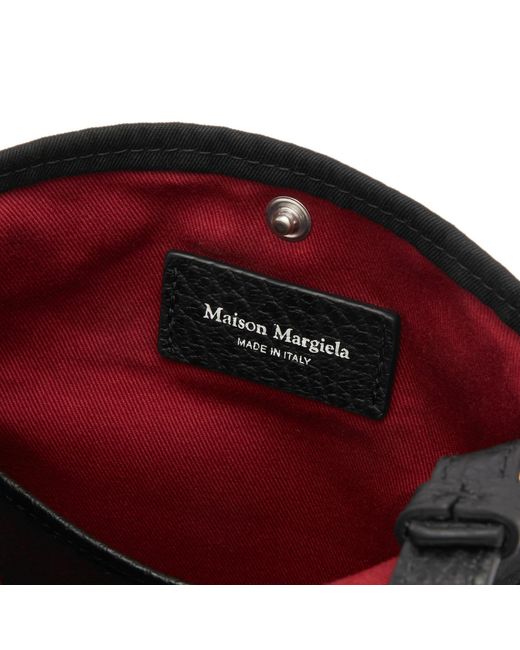 Maison Margiela Black Trompe L'Ceil 5Ac Baby Bag