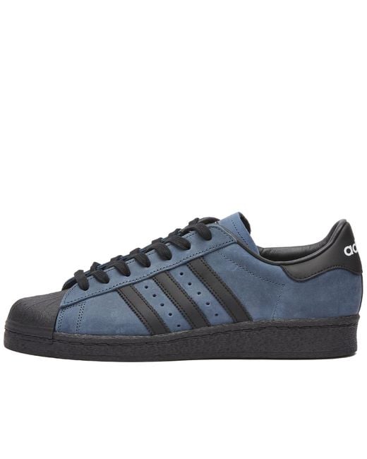 Adidas Blue Superstar 82 Leather Low-top Trainers for men